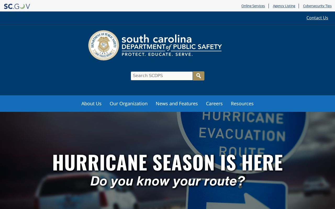 Calhoun County arrest lookup South Carolina highway arrest agency